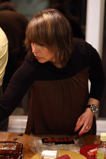 Sushi - Teresa Making a Roll