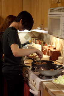 Cooking - Making Lettuce Wraps
