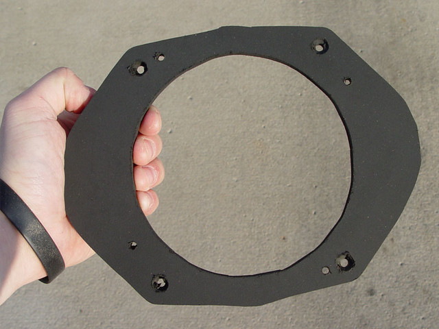 My painted speaker mount