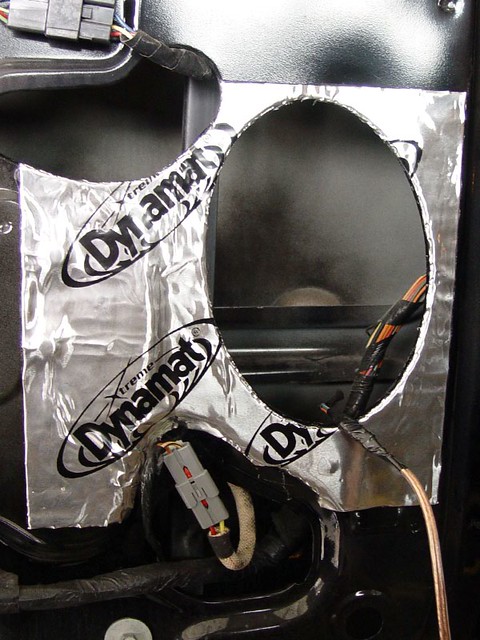 Driver's Side Door Dynamat