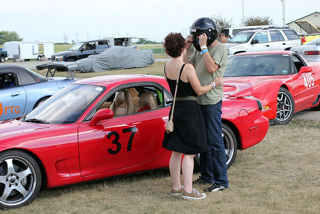 About to go for a spin