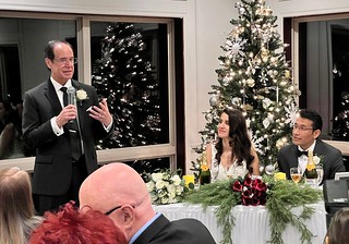 Wedding - Curt gives a good speech