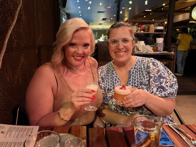 Allie and Elizabeth!