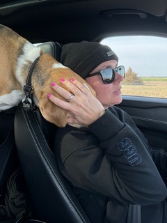 Durby is ready to be done driving