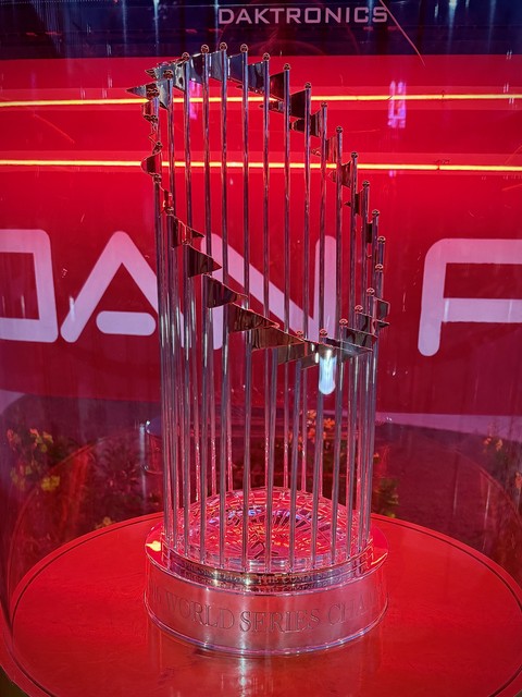 Chicago Cubs World Series Trophy