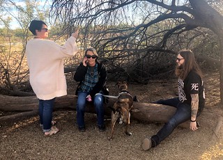 Gemma - Hanging out on this log