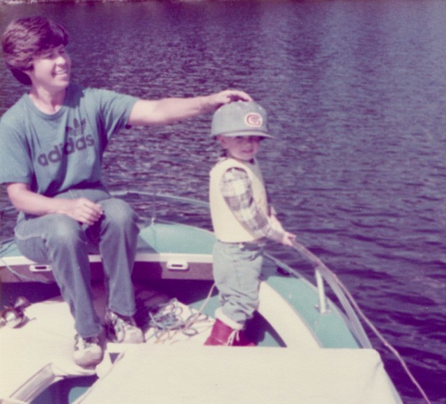 Boating with grandma