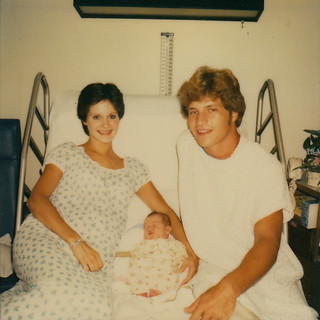 2 days old with Mom and Dad