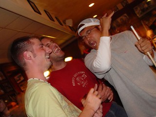 Chuck McGrane - Totally rocking out/singing along at Drink