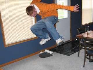 Sean Rankin - Kickflip in the basement