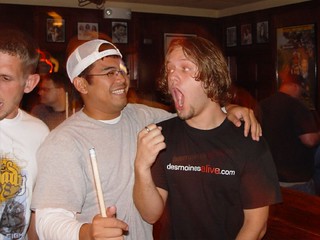 The game was to scream everytime we saw a girl with huge boobs...