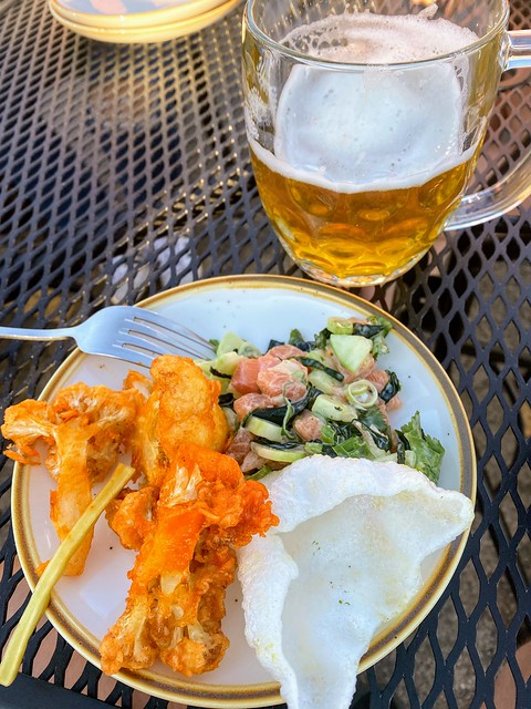 It is so rad to eat food prepared and served by other people