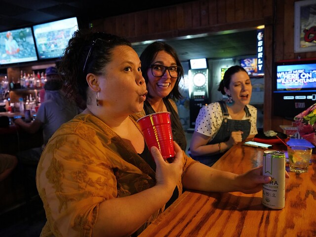 A blow for good luck