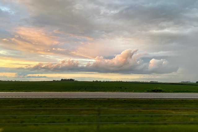 Pretty post-storm sunset incoming