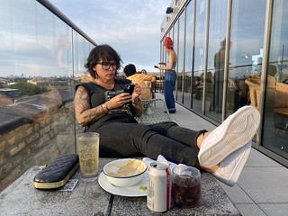 Hangin on this roof deck