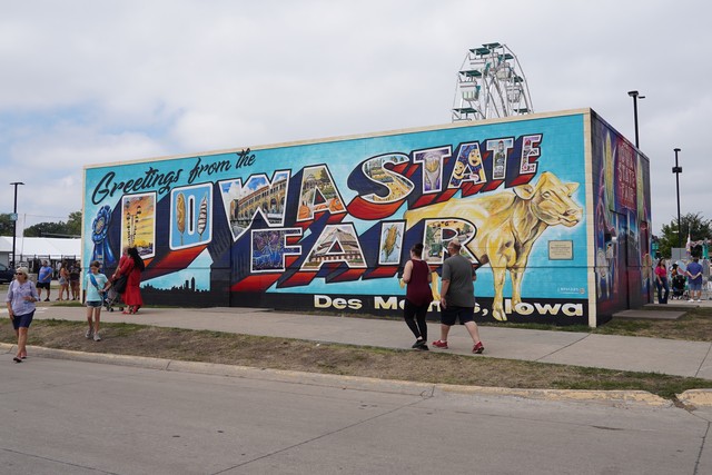 Greetings from the Iowa State Fair
