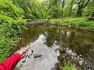 Throwin some fish hooks around.