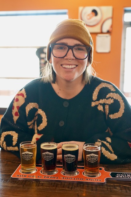 Brewery pit stop in Canmore