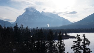 Had to pull off for one last mountain photo on the way outta town