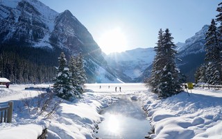 frame - Leaving Lake Louise
