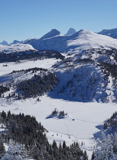 Snow - Bout to snowshoe down to that island