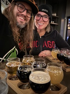 Drinks - A flight at Last Best brewery