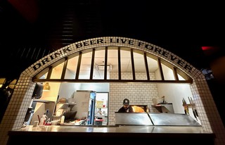 pizza - Drink Beer. Live Forever. (I dunno how this works, but it's worth a shot)