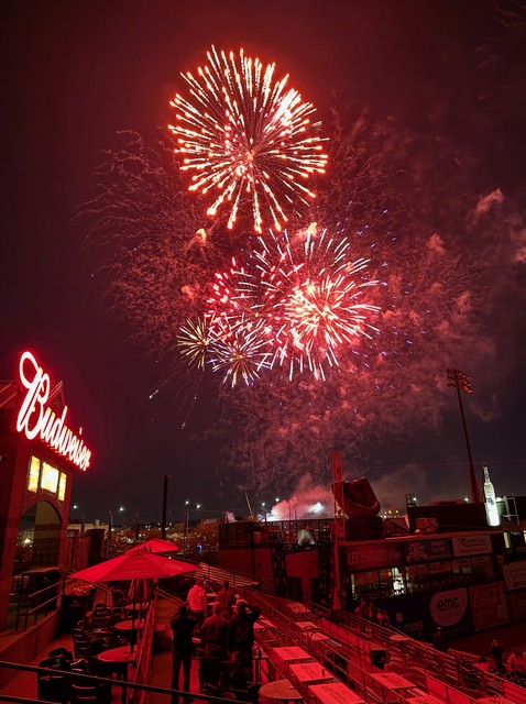 Friday night fireworks