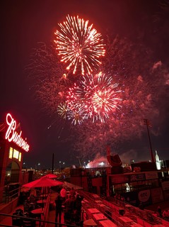 Friday night fireworks