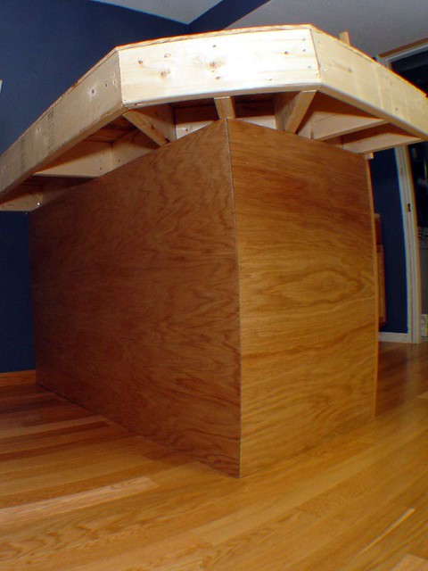 The back of the bar wrapped out