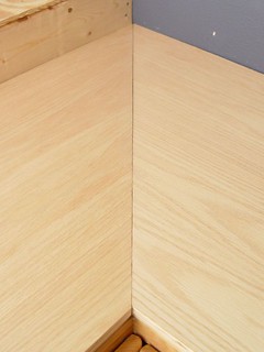 The corner cut is not as perfect as I wanted.  :-(