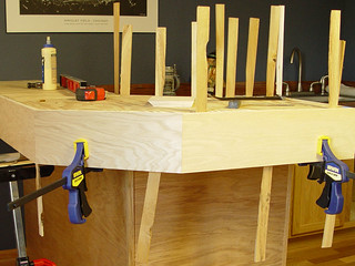 Dry Fitting the oak-ply-wrapping