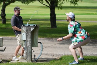 Some serious water pressure