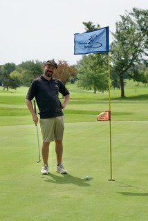 Within a foot of a hole-in-one