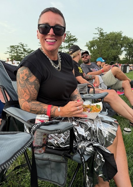 Enjoying some indian food