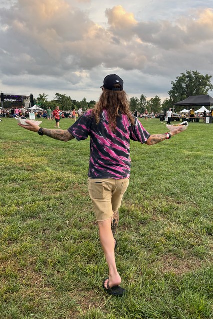 Indian food delivery man