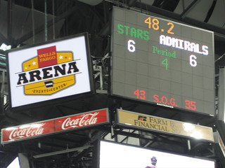 6-6 at the end of over time