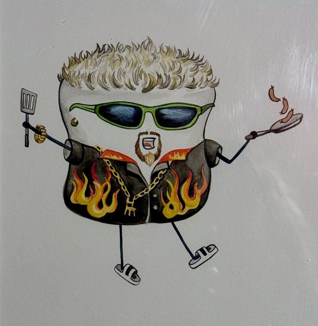 I think this is a Guy Fieri marshmallow