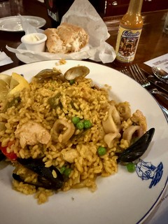 Travel - Paella at Columbia House