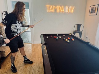 Travel - Air BnB has a pool table!