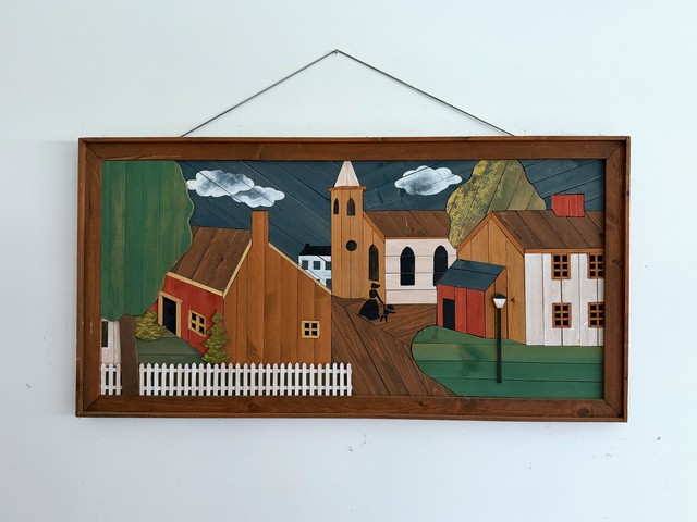 An old piece of art that dad made