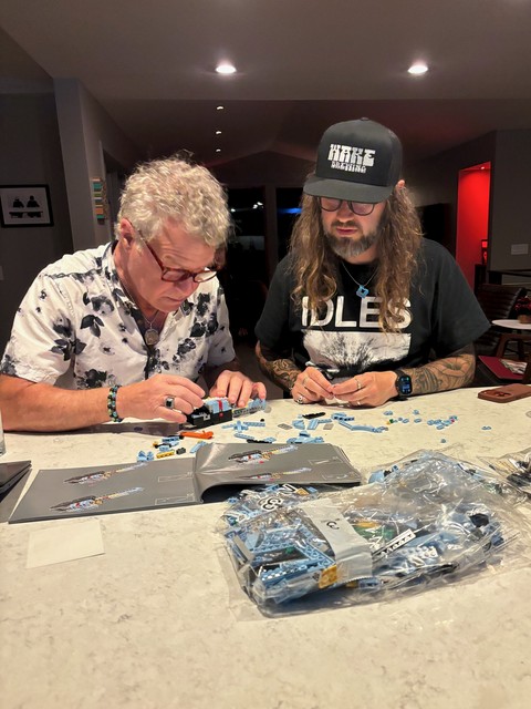 Building a Lego Vespa