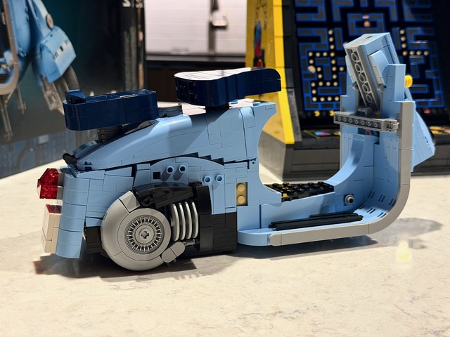 Lego Vespa engine built
