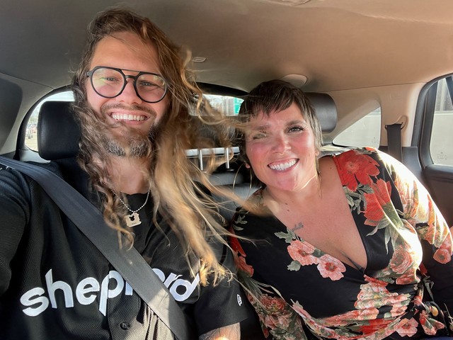 The Uber driver insisted the windows stay down