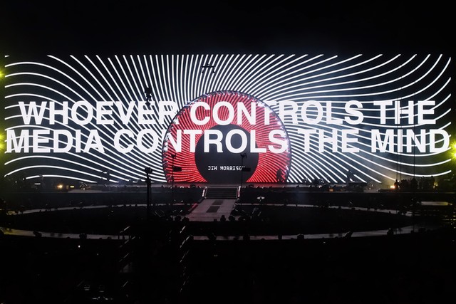 Whoever controls the media controls the mind