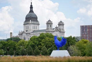 Art - That's a big blue cock!