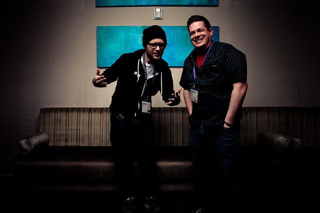 Nick and I at a Big Omaha Party