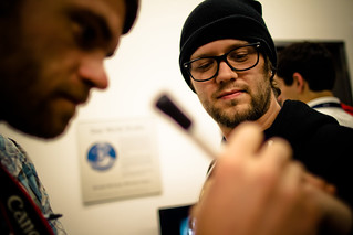 Getting my knuckles tattooed with a marker