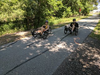 Biking - Kari and Jeff catrikin
