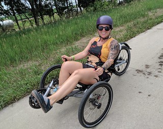 Biking - This girl is the raddest